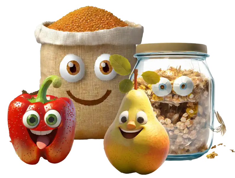 Lebensmittel wie Gemüse, Nudeln, Hülsenfrüchte oder Öle werden unverpackt angeboten, was Verpackungsabfälle reduziert